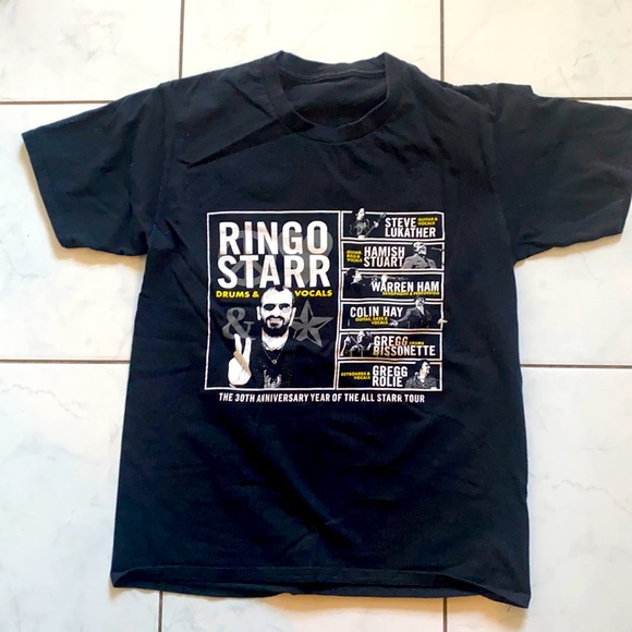 ringo starr Shirts Ringo Starr All Starr Band 3th Anniversary Tee